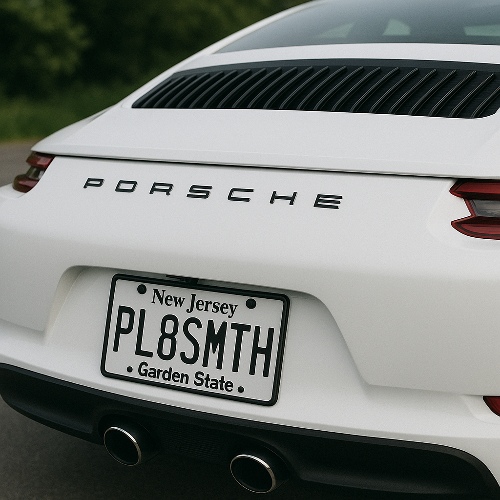 Custom License Plate